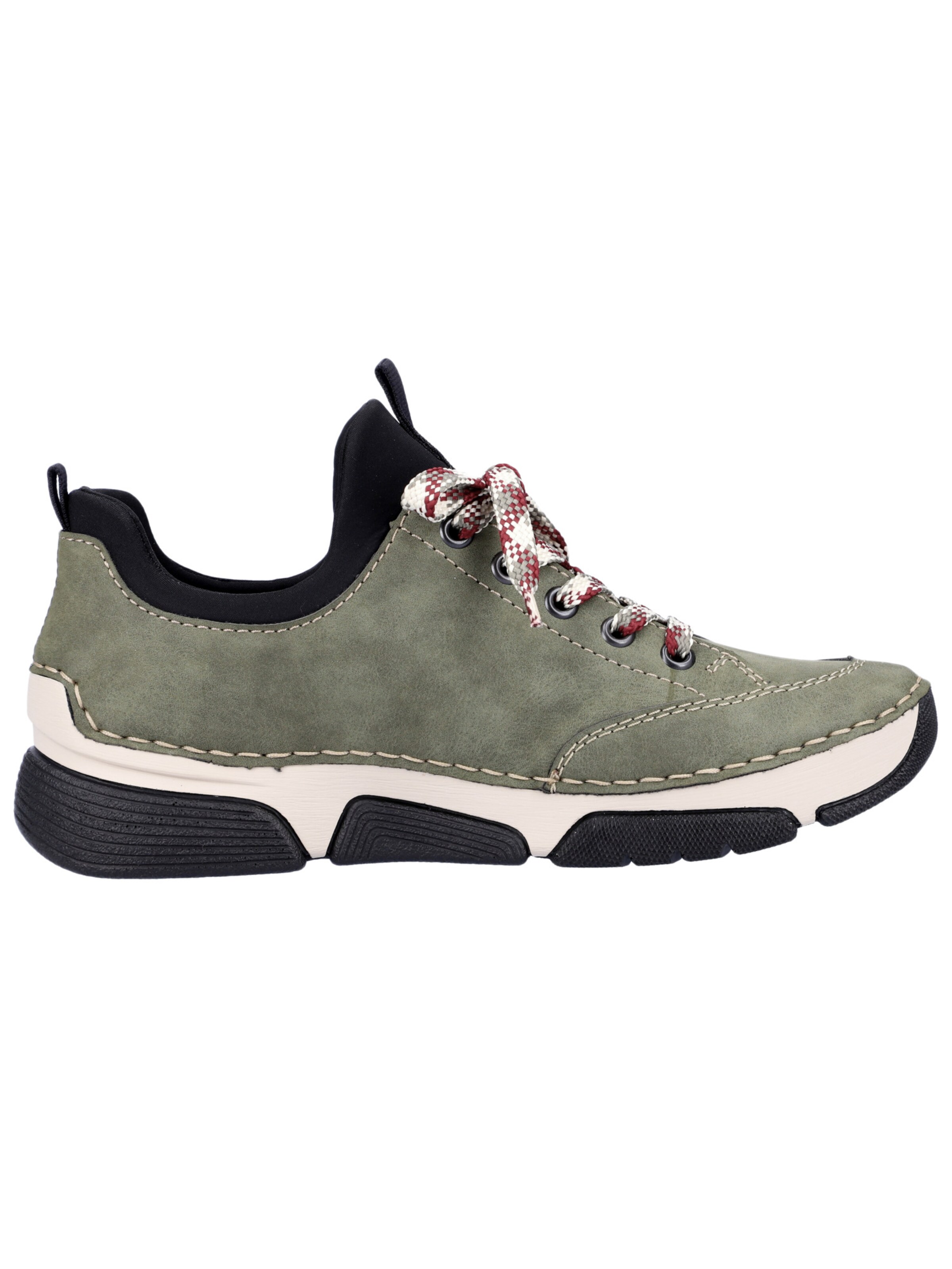 Baskets basses Rieker en vert