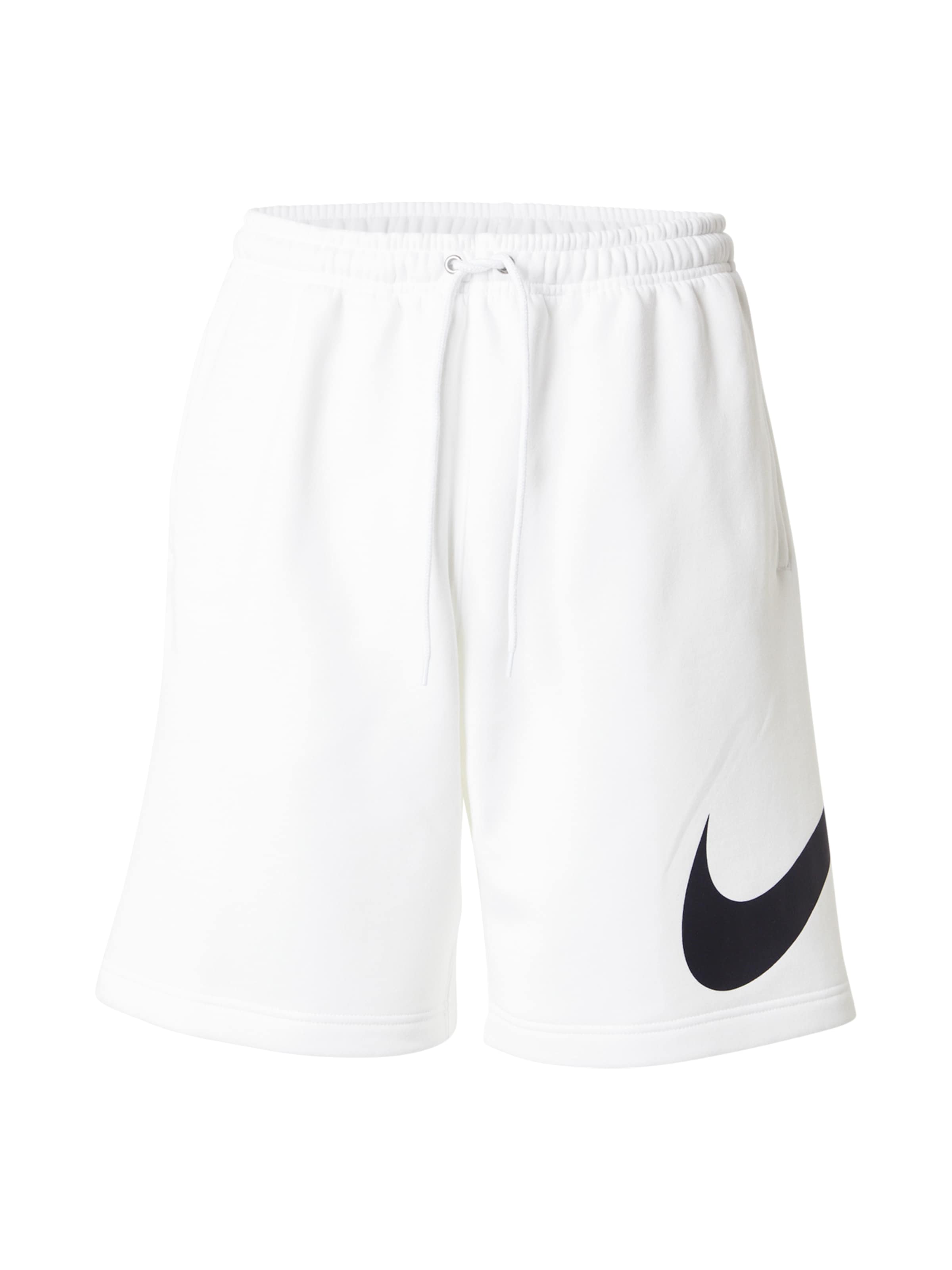 Nike Sportswear Shorts 'CLUB' in Weiß: Vorderseite