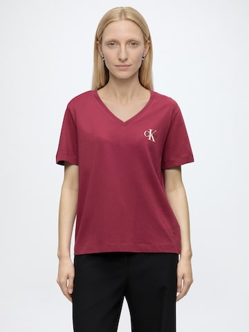 Calvin Klein Jeans Tričko – červená