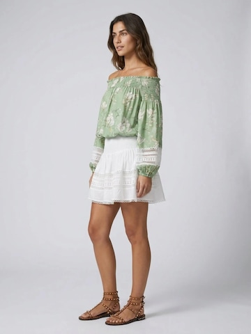 Miss June Top 'Blouse manches longues Gia' in Groen
