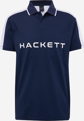 Hackett London Тениска в синьо: отпред