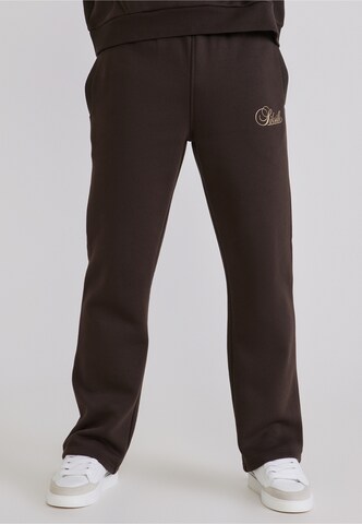 SikSilk Joggingpak in Bruin