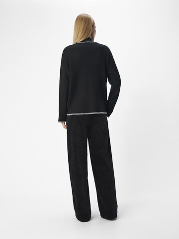 OBJECT Knit cardigan 'REYNARD' in Black