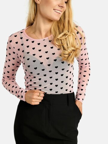 Haut ' MESH ' Liberte Essentiel en rouge