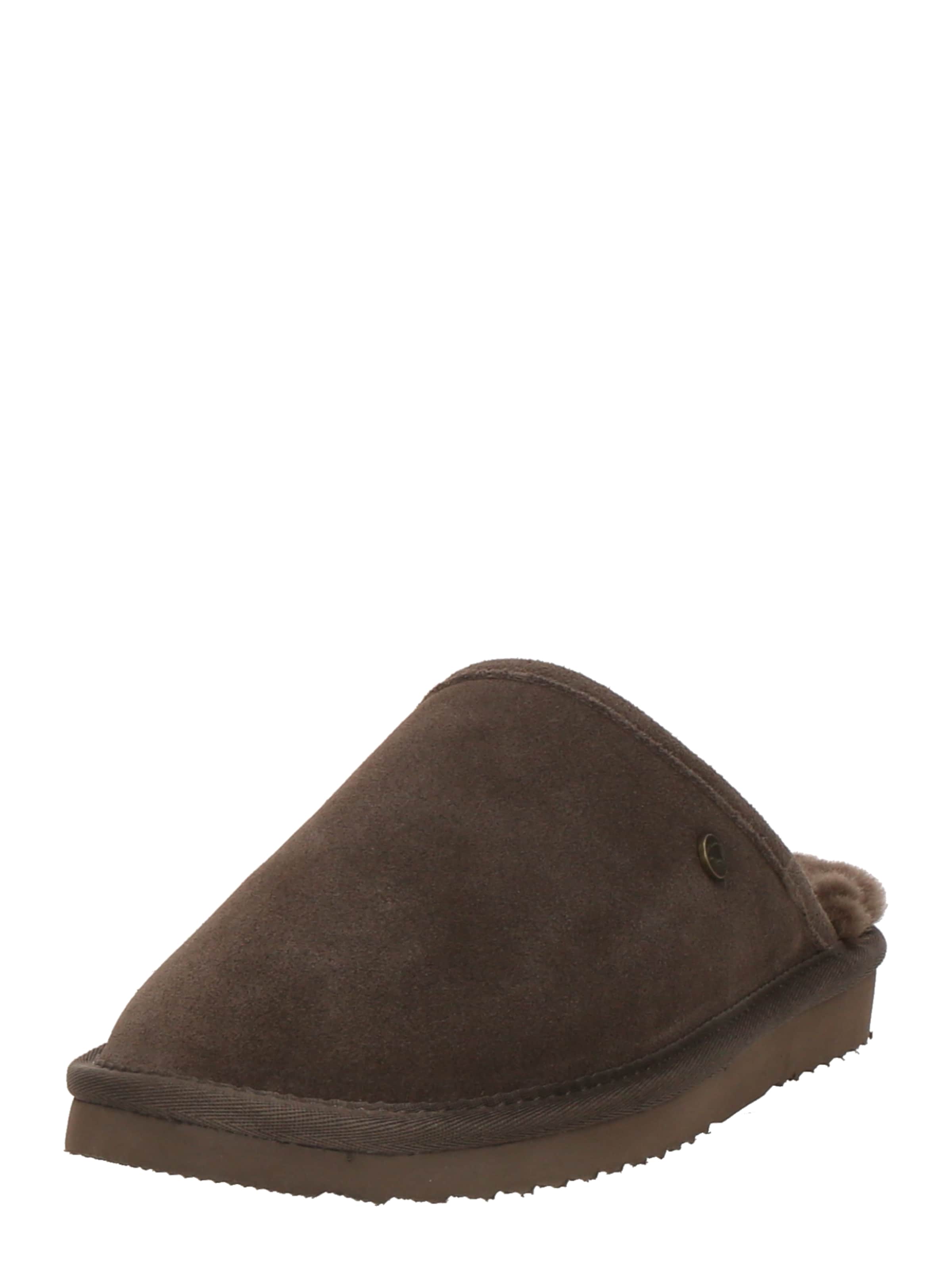 Warmbat Παντόφλα 'Classic' σε καφέ: μπροστά