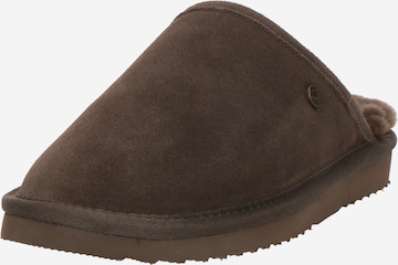 Warmbat Pantofle 'Classic' – hnědá: přední strana