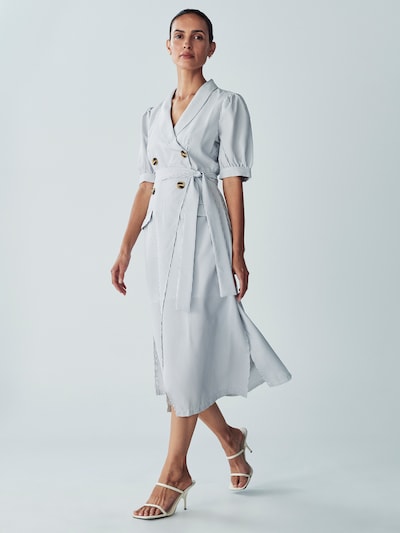 Willa Jurk 'Hampton' in de kleur Grijs / Wit, Productweergave