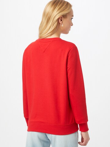 Tommy Jeans Sweatshirt in Red