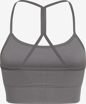 Hummel - Soutien Bustier Soutien de desporto 'Tiffy' em cinzento