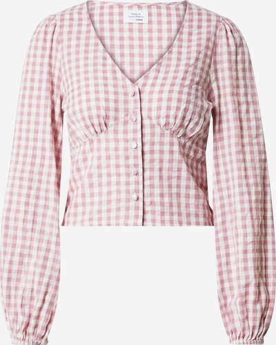 Daahls by Emma Roberts exclusively for ABOUT YOU Blusa 'Hailey' em rosa escurecido / branco, Vista do produto