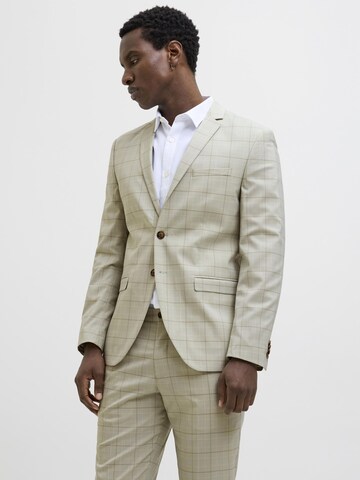JACK & JONES Slim fit Blazer 'JPRFranco' in Grey: front