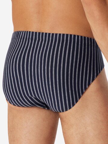 SCHIESSER Slip '95/5 Essentials Cotton' in Blue