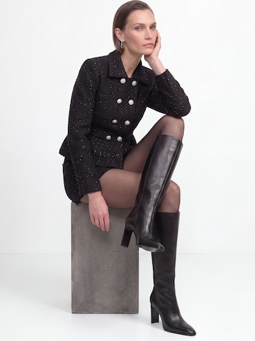 Blazer Rich & Royal en noir : devant