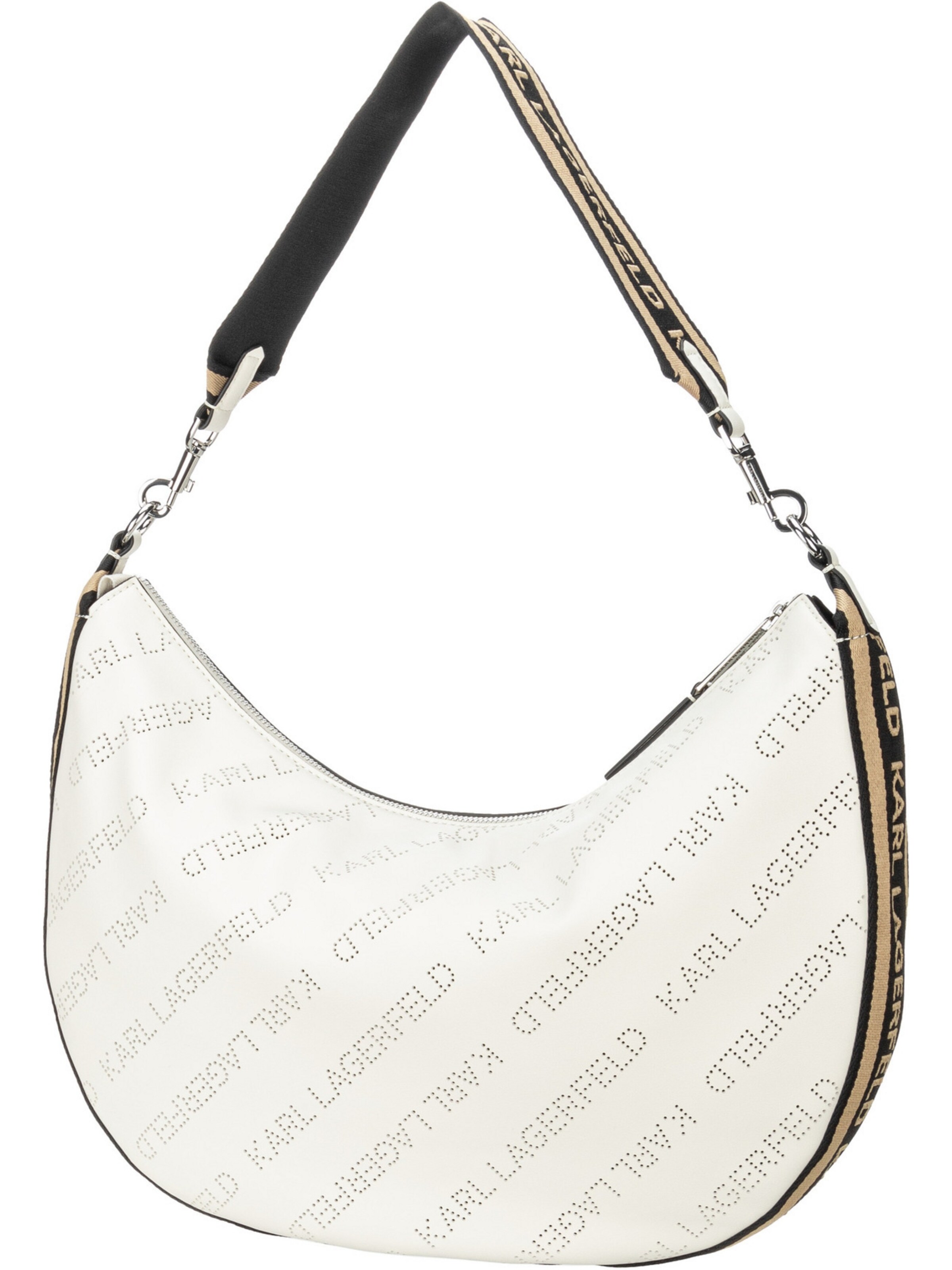 Karl Lagerfeld Schoudertas 'Moon' in Wit