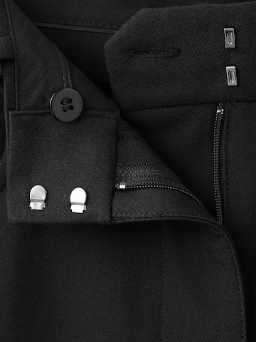 MANGO Loosefit Broek 'Louis' in Zwart