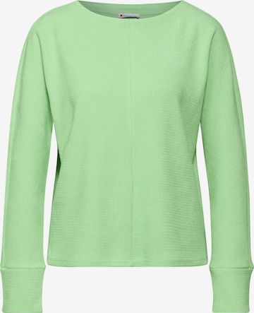 STREET ONE Shirt in Grün: Vorderseite