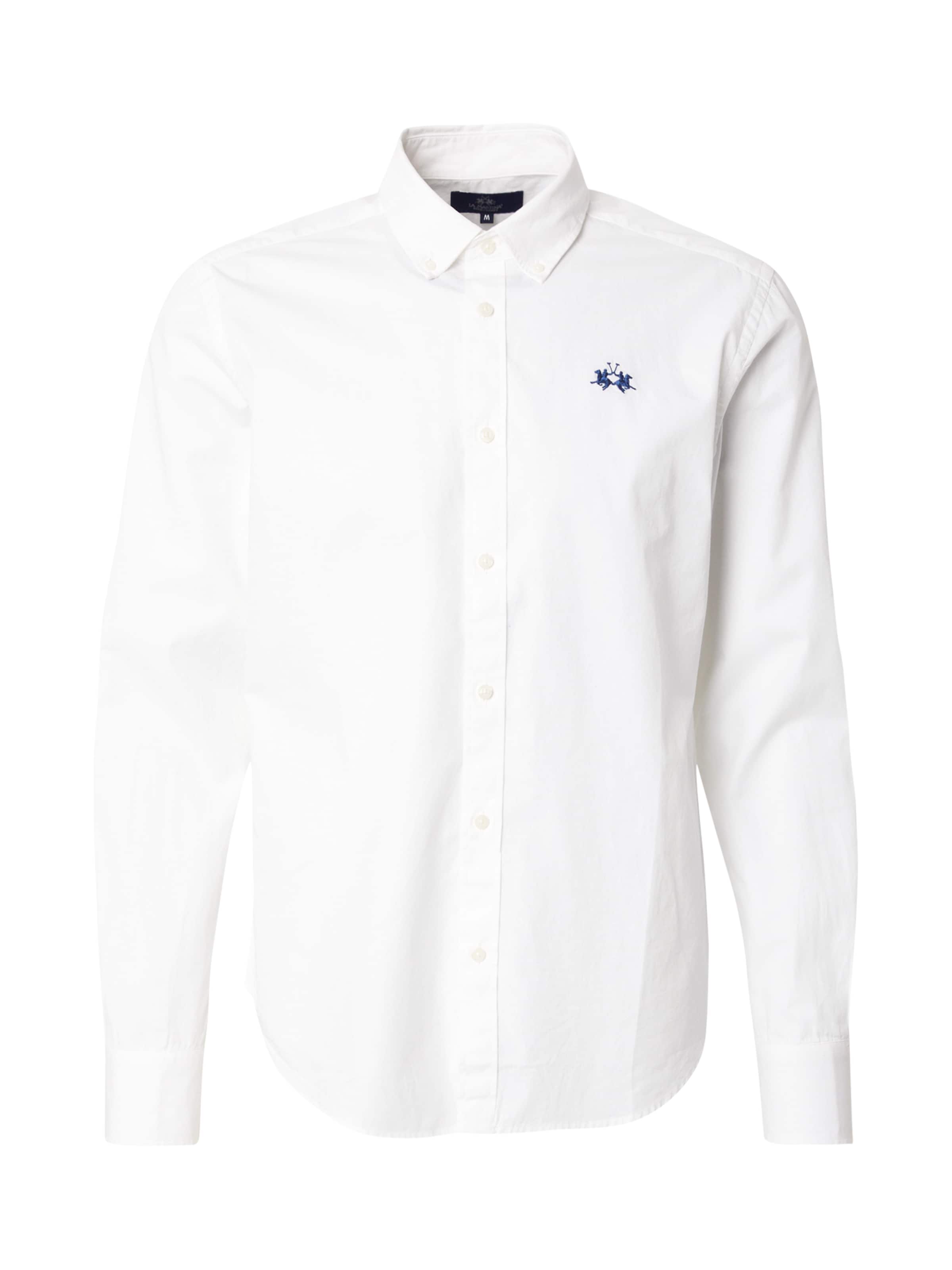 La Martina Regular Fit Skjorte i hvid: forside