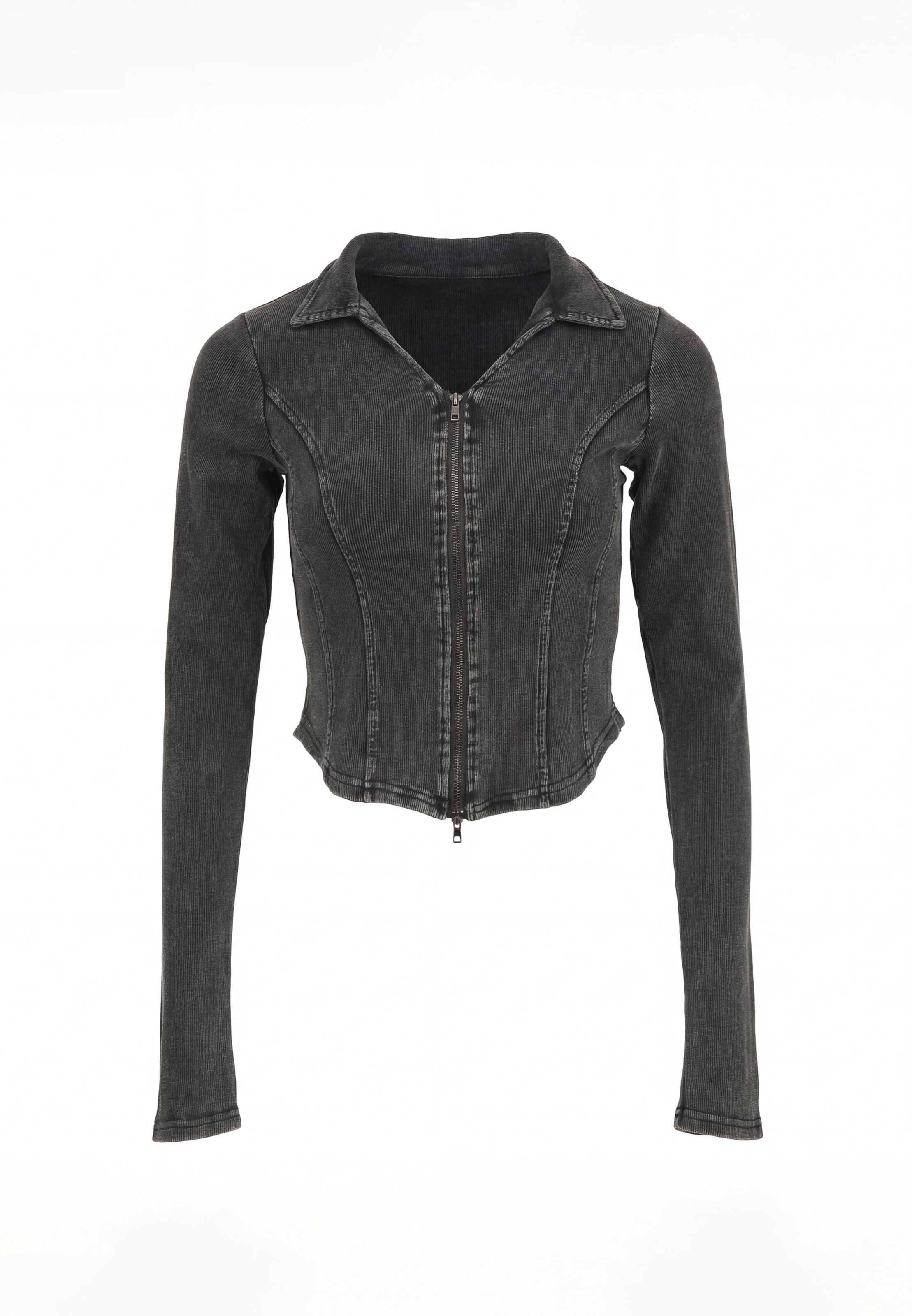 myMo ROCKS Between-season jacket in Grey: front