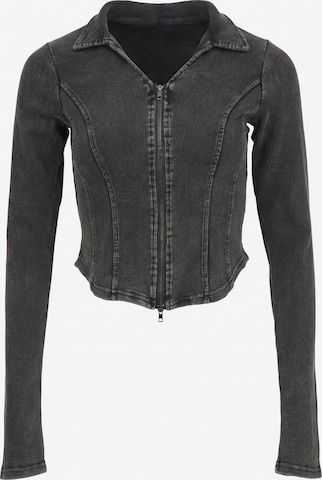 Veste mi-saison myMo ROCKS en gris : devant