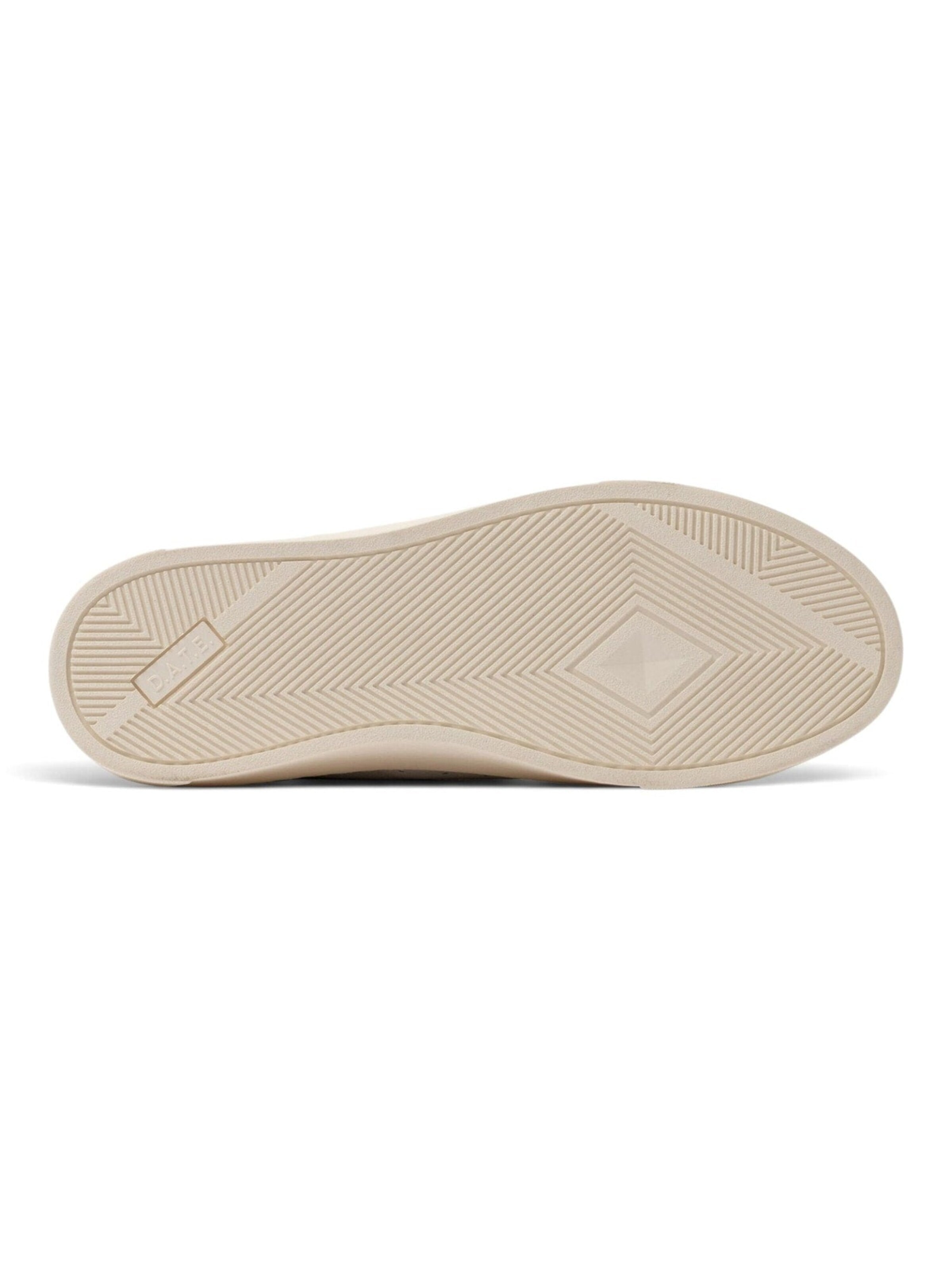 Sneaker bassa 'SONICA CALF WHITE-BLUE' di D.A.T.E in bianco