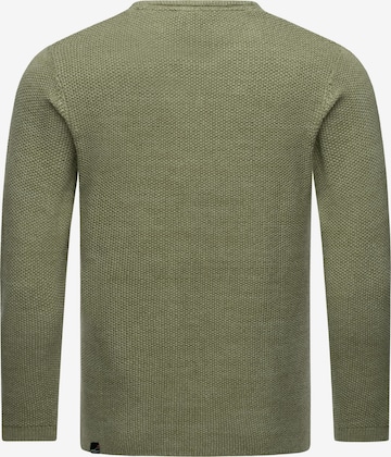 Ragwear - Pullover 'Knitson' em verde