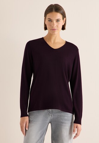 CECIL Pullover in Lila: Vorderseite