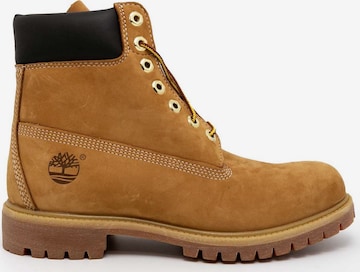 TIMBERLAND Lace-Up Boots 'Prem 6' in Brown: front