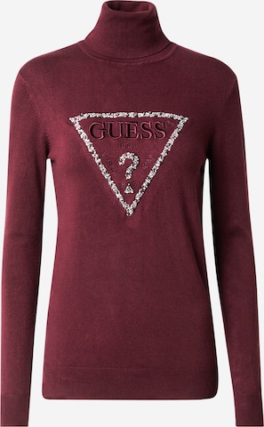 GUESS Trui 'PIPER' in Rood: voorkant