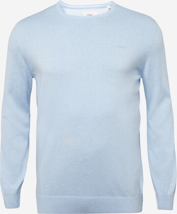 s.Oliver Men Big Sizes Pullover in Blau: predná strana