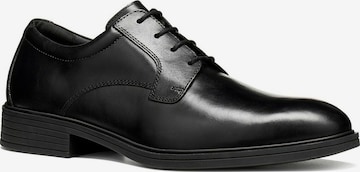 Chaussure à lacets GEOX en noir : devant