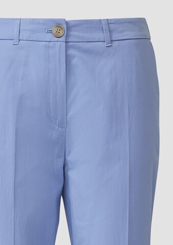 s.Oliver Tapered Pleated Pants in Blue