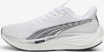 PUMA Running Shoes 'Velocity Nitro 3' in White: front