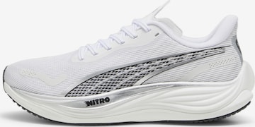 PUMA Running Shoes 'Velocity Nitro 3' in White: front