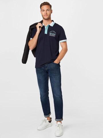 TOM TAILOR Poloshirt in Blau