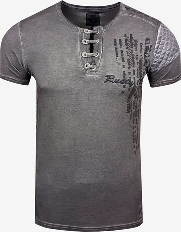 Rusty Neal Shirt in Grey: front