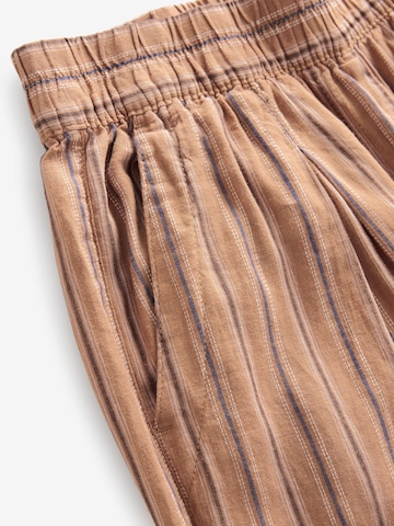 Wide Leg Pantalon Next en orange