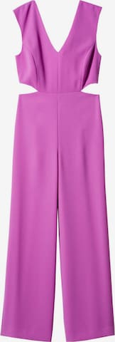 MANGO Jumpsuit 'Holy' in Pink: front