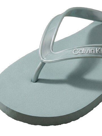 Tongs 'Arwa' Calvin Klein en vert