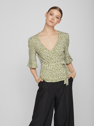 VILA Blouse 'Caia' in Groen: voorkant