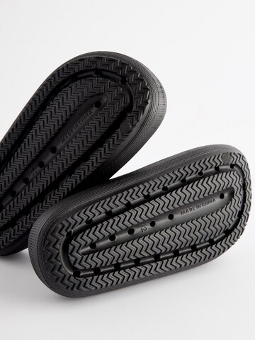 Next Beach & Pool Shoes in Black