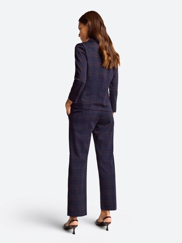 Rich & Royal Regular Trousers with creases in Blue