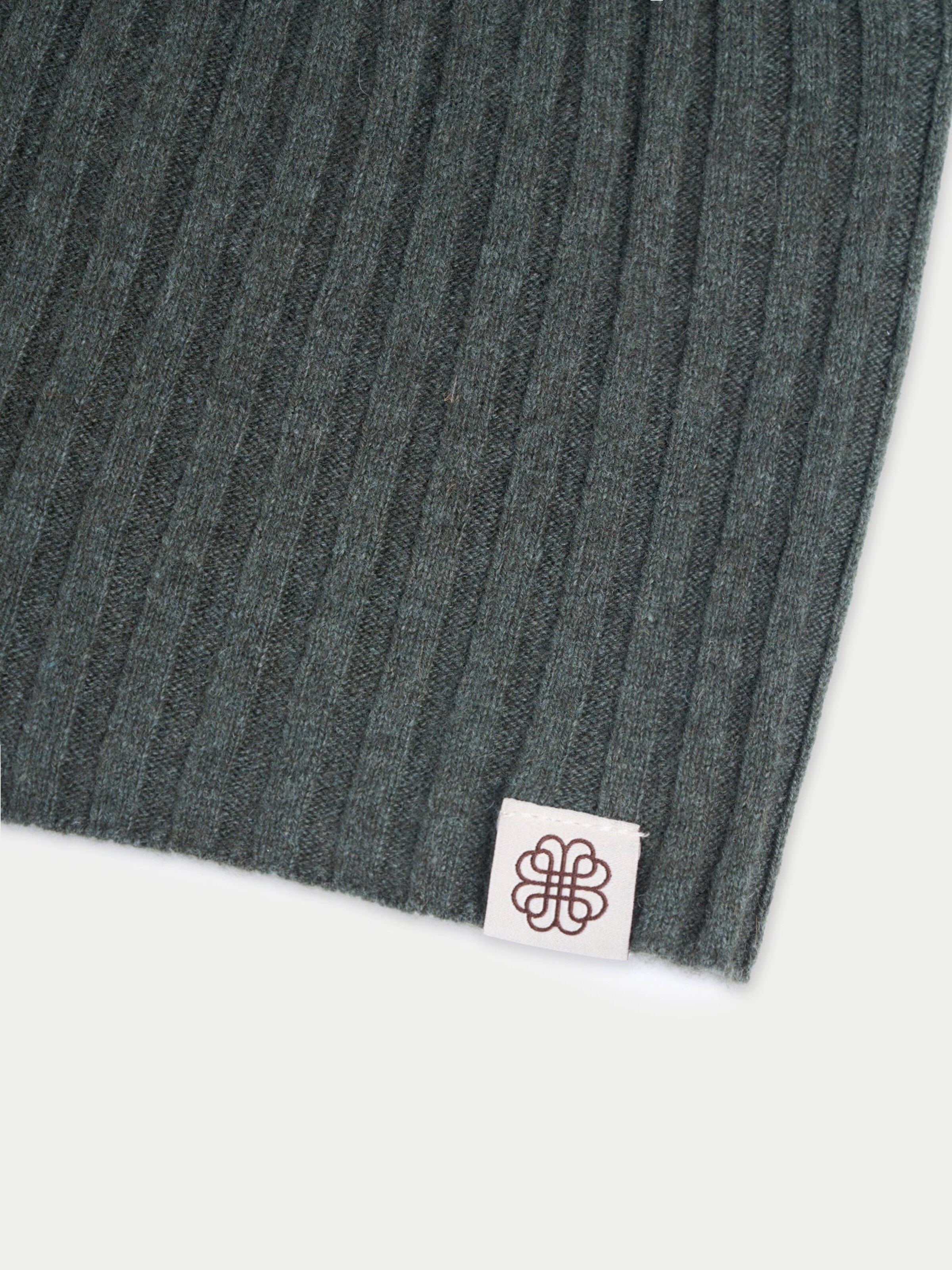GOBI Cashmere Mössa 'Unisex Cashmere Rib Knit Hat' i grå