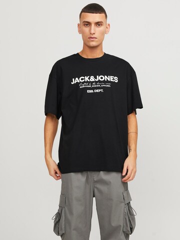 JACK & JONES Μπλουζάκι 'GALE' σε μαύρο: μπροστά