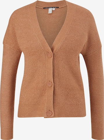 Cardigan QS en marron : devant