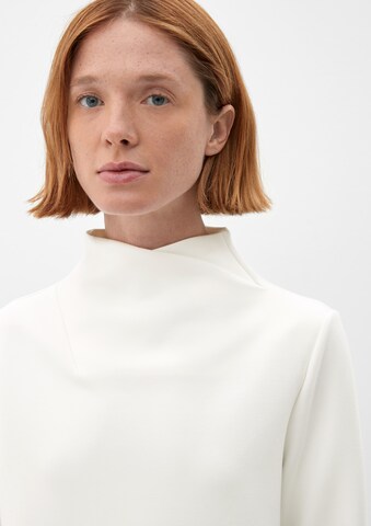 s.Oliver BLACK LABEL Sweatshirt in White