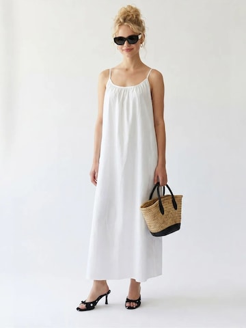 MixRay Dress 'Maxi' in Beige: front