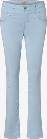 Pantalon MOS MOSH en bleu : devant