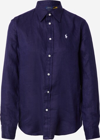 Polo Ralph Lauren Bluse in Blue: front