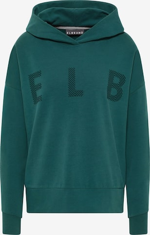 Elbsand Sweatshirt 'Jorund' in Groen: voorkant