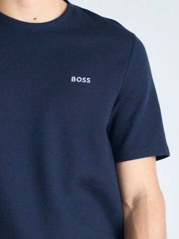 BOSS Μπλουζάκι σε μπλε